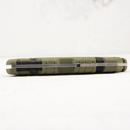 Нож Buck 659 Pursuit, 420HC, GFN/Versaflex Black/Green